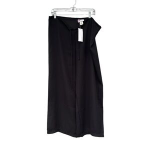 Absolutely Beach Black Sheer Pants Swimsuit Coverup New XL Spring Break Vacation